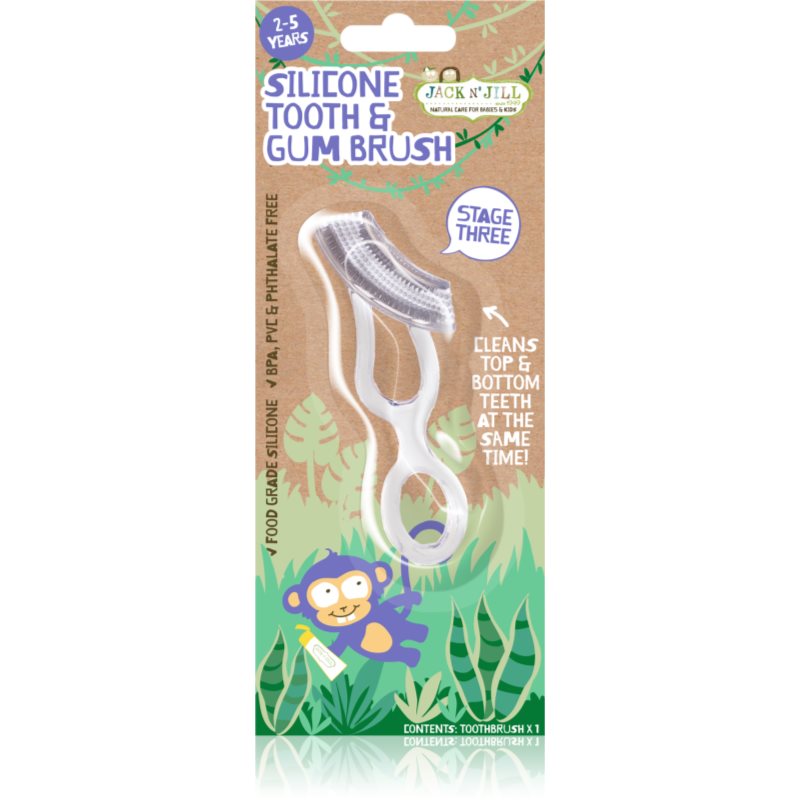 Jack N’ Jill Jack N’ Jill Silicone детска четка за зъби и венци софт - Унисекс парфюм 1мл - Сравни цени от 1 магазин с безплатна доставка
