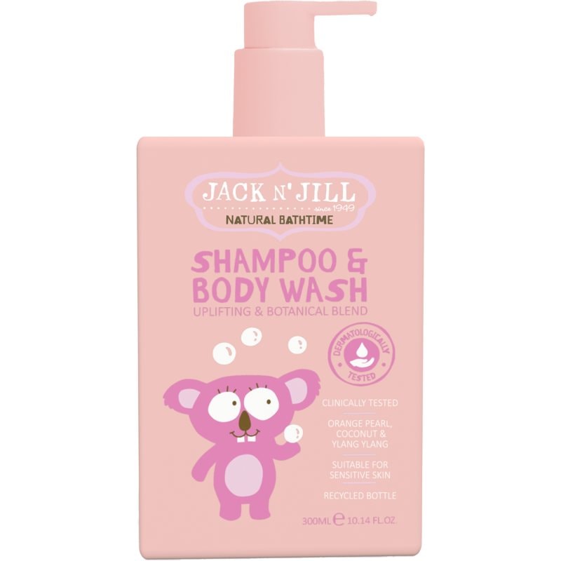 Jack N’ Jill Jack N’ Jill Natural Bathtime Shampoo & Body Wash шампоан и душ гел за деца - Унисекс парфюм 300мл - Сравни цени от 1 магазин с безплатна доставка