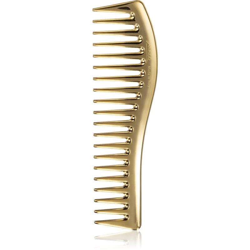 Janeke Gold Line Wavy Comb for Gel Application гребен за коса за нанасяне на гелообразни продукти