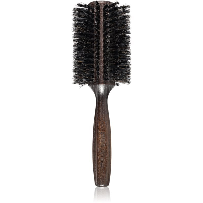 Janeke Bobinga Wood Hair-Brush Ø 70 mm дървена четка за коса с косми от глиган