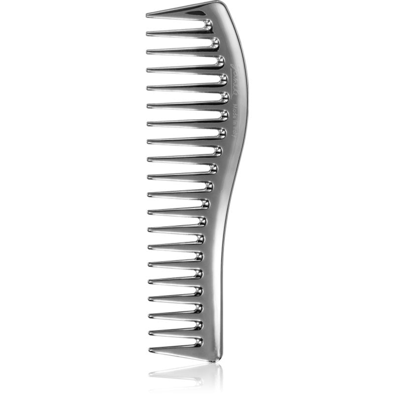 Janeke Chromium Line Wavy Comb for Gel Application гребен за коса за нанасяне на гелообразни продукти