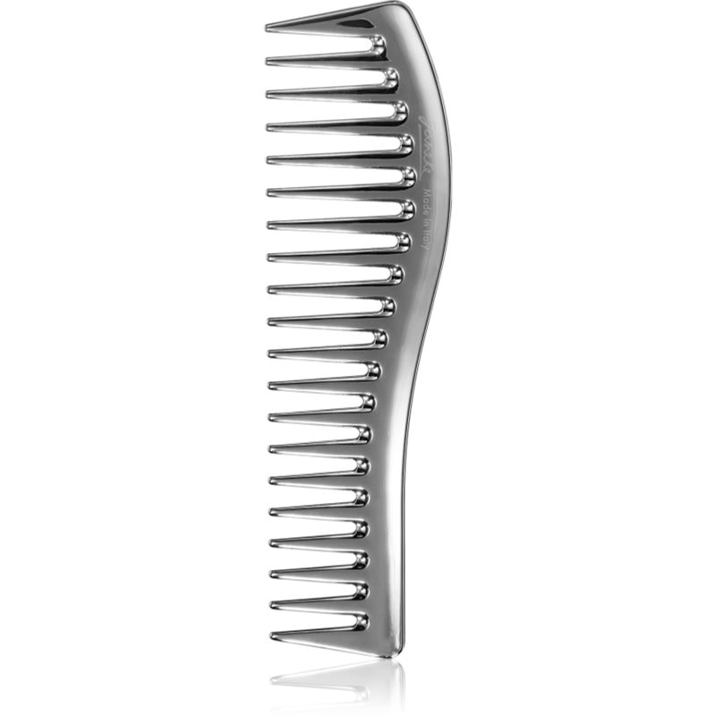 Janeke Chromium Line Wavy Comb for Gel Application гребен за коса за нанасяне на гелообразни продукти - Грижа за коса - Сравни цени от 1 магазин с безплатна доставка