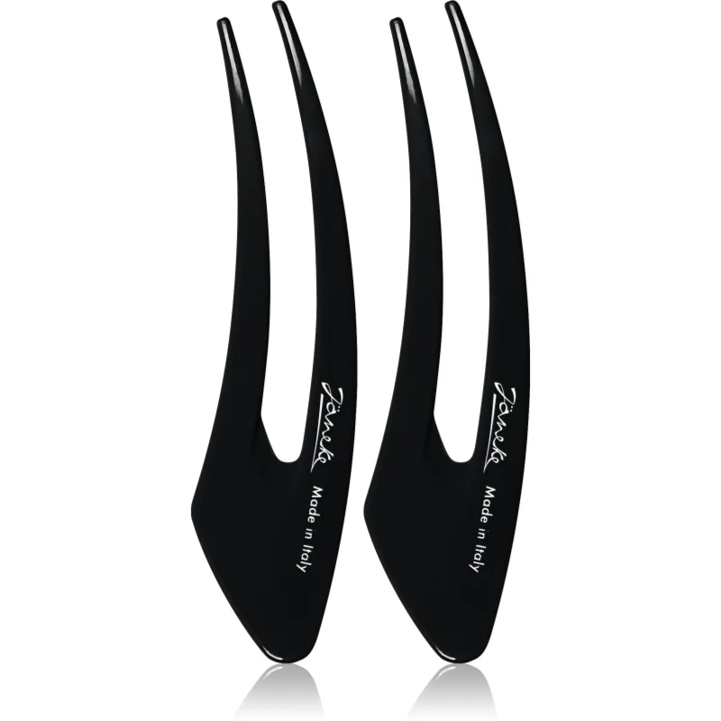 Janeke Hair Clip фиби за коса Black