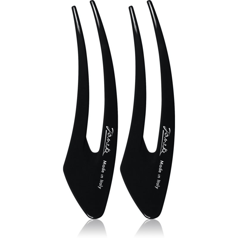 Janeke Hair Clip фиби за коса Black - Грижа за коса - Сравни цени от 1 магазин с безплатна доставка