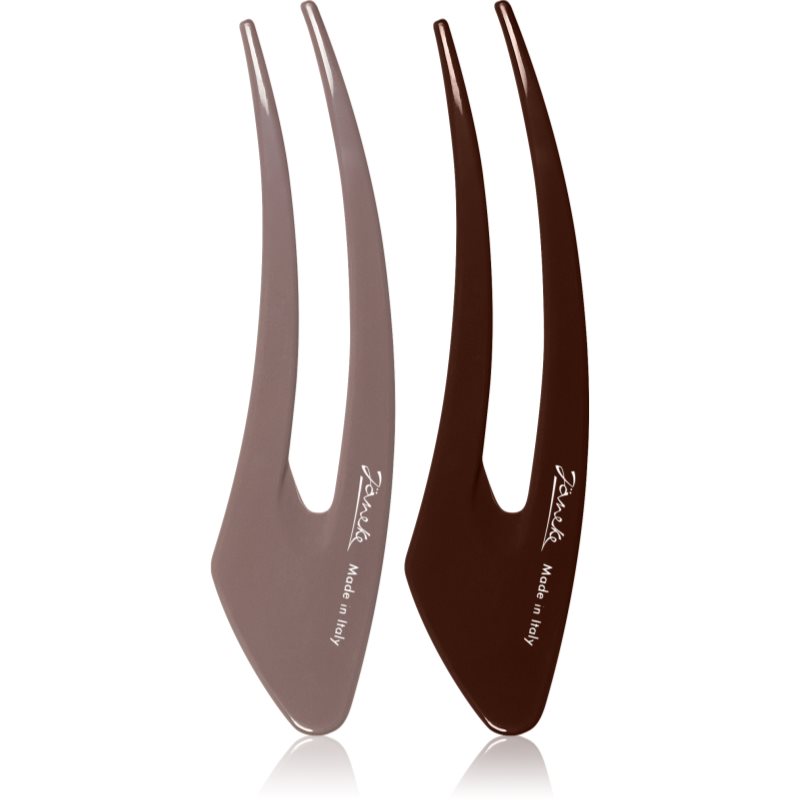 Janeke Hair Clip фиби за коса Brown - Грижа за коса - Сравни цени от 1 магазин с безплатна доставка