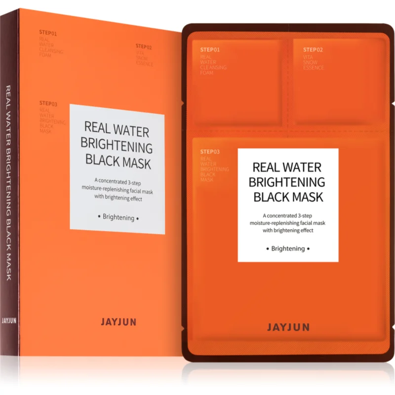 Jayjun Real Water Brightening хидратираща платнена маска за озаряване на лицето - Грижа за лице - Сравни цени от 1 магазин с безплатна доставка