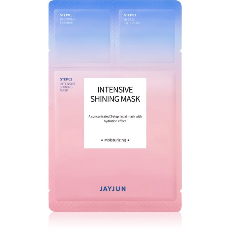 Jayjun Intensive Shining озаряваща маска в три стъпки