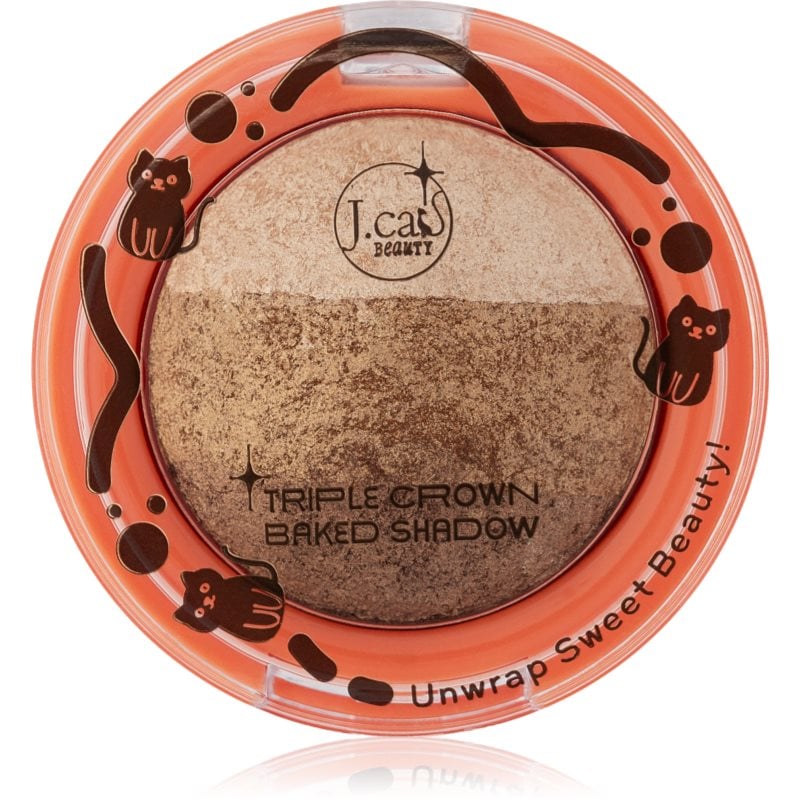 J.Cat Beauty Triple Crown дълготрайни сенки за очи