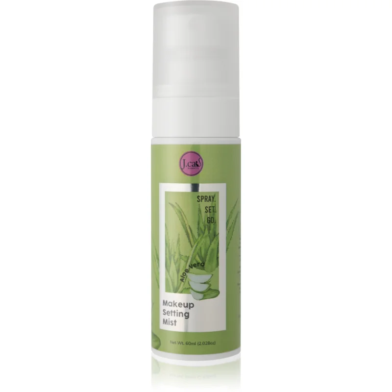 J.Cat Beauty Spray Set Go фон дьо тен фиксатор с алое вера