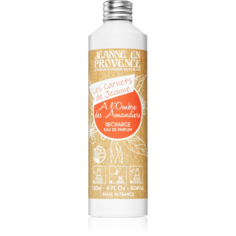 Jeanne en Provence Jeanne en Provence Les Carnets de Jeanne A l'Ombre des Amandiers сменяема за жени refill EDP - Дамски парфюм - Сравни цени от 1 магазин с безплатна доставка