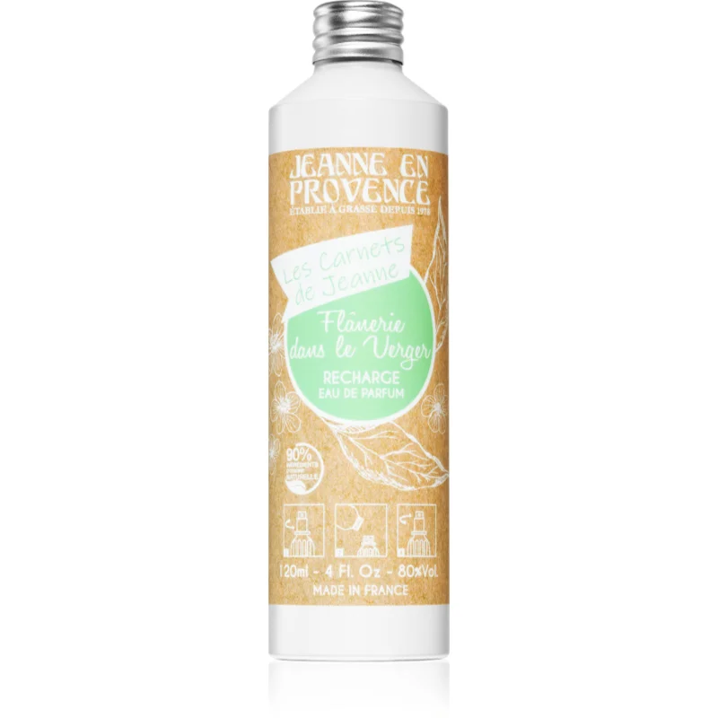 Jeanne en Provence Jeanne en Provence Les Carnets de Jeanne Flanerie dans Le Verger сменяема за жени EDP - Дамски парфюм 120мл - Сравни цени от 1 магазин с безплатна доставка
