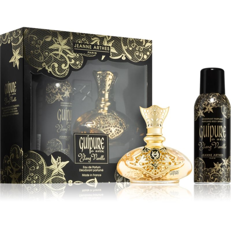 Jeanne Arthes Guipure & Silk Ylang Vanille подаръчен комплект за жени - Комплект - Сравни цени от 1 магазин с безплатна доставка