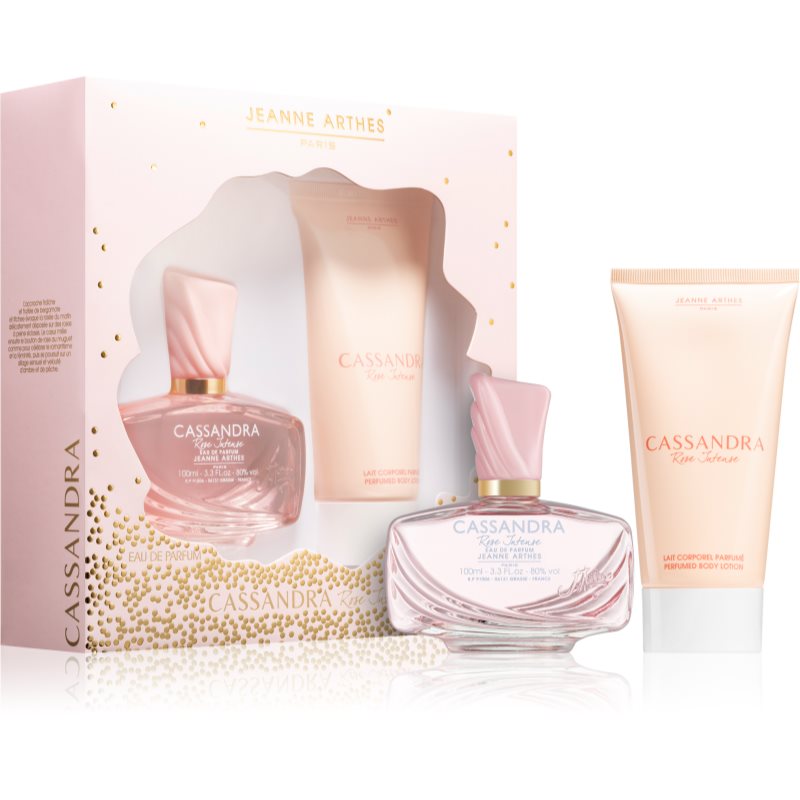 Jeanne Arthes Cassandra Rose Intense подаръчен комплект за тяло за жени - Комплект - Сравни цени от 1 магазин с безплатна доставка