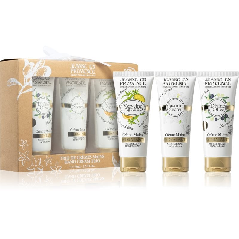 Jeanne en Provence Olive/Jasmine/Verbena комплект за ръце и нокти