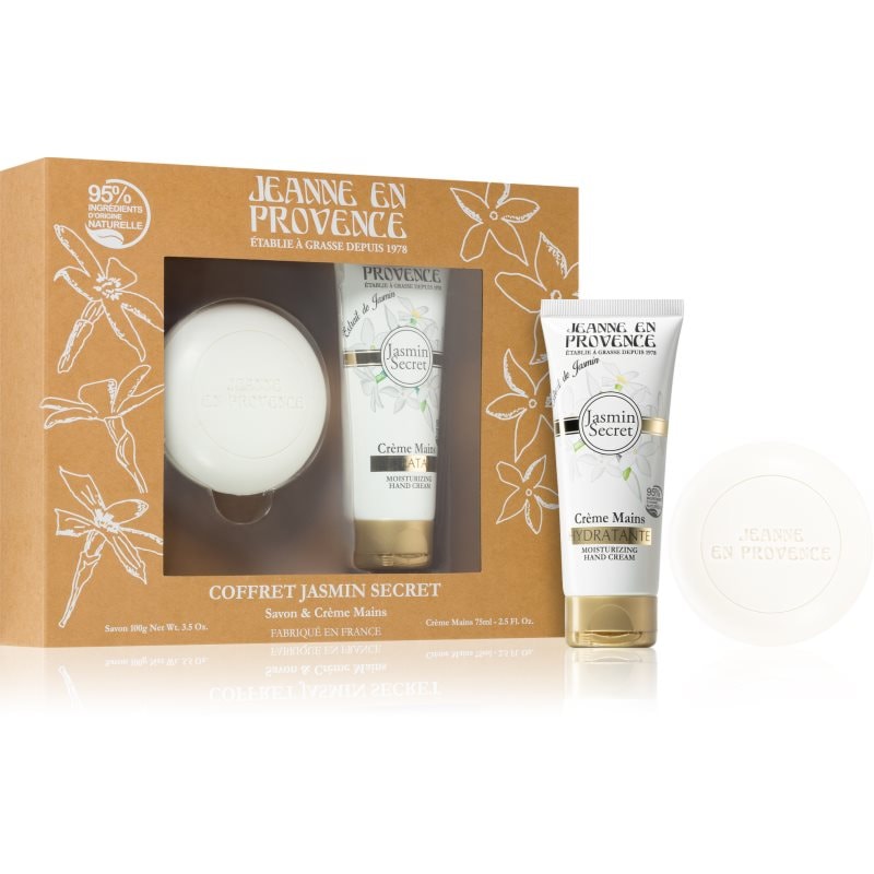 Jeanne en Provence Jasmin Secret подаръчен комплект за жени - Комплект - Сравни цени от 1 магазин с безплатна доставка