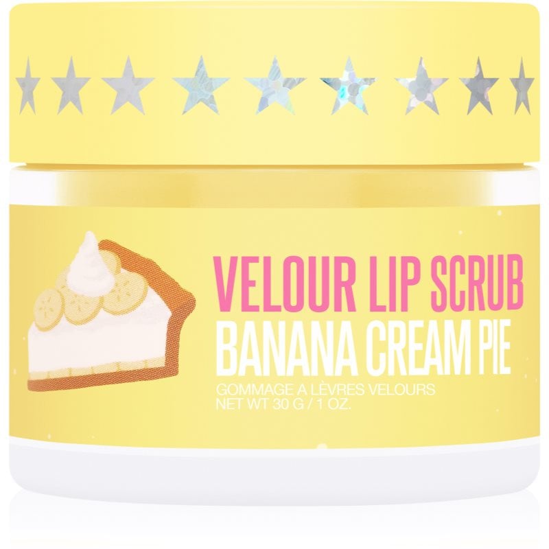 Jeffree Star Cosmetics Banana Fetish Velour Lip Scrub захарен пилинг за устни Banana Cream Pie