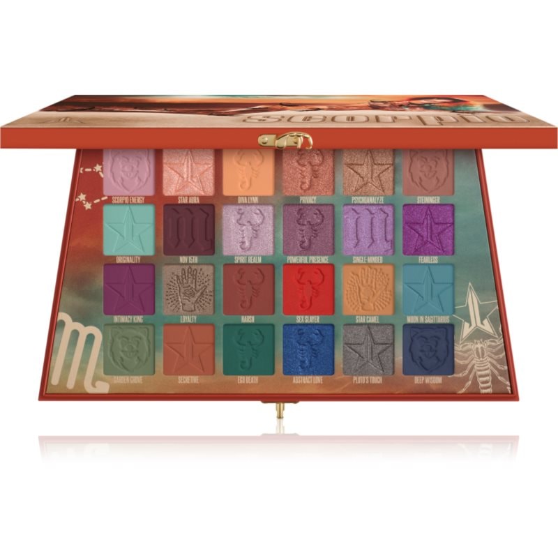 Jeffree Star Cosmetics Scorpio Eyeshadow Palette палитра от сенки за очи - Грим - Сравни цени от 1 магазин с безплатна доставка
