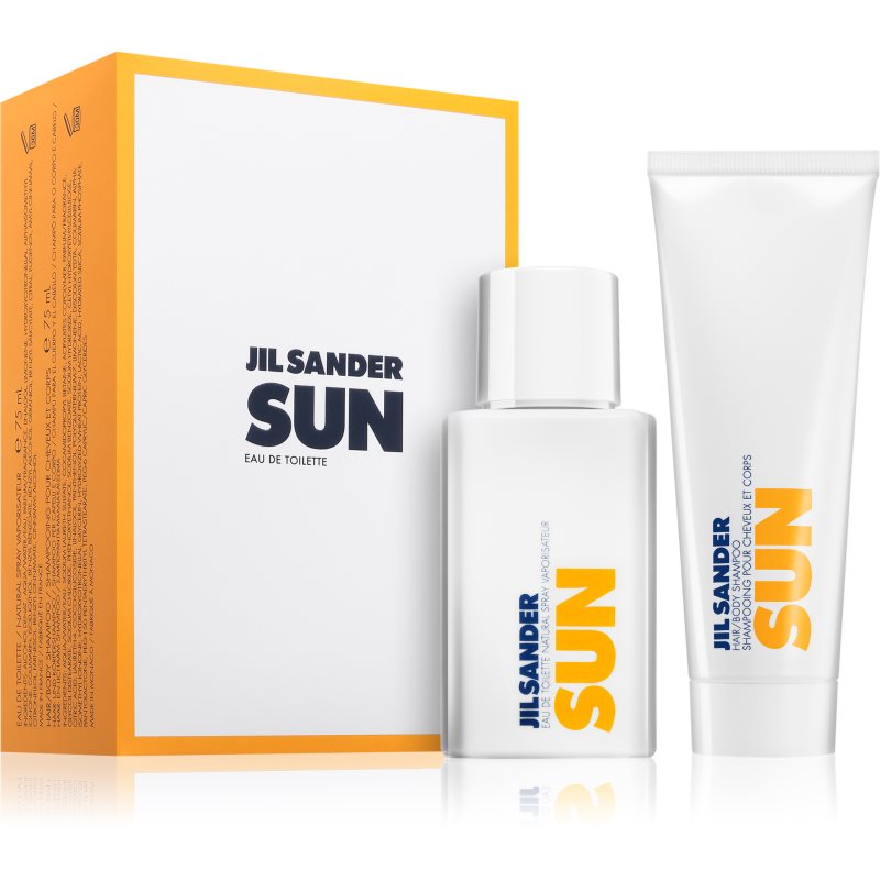 Jil Sander Jil Sander Sun Gift Set подаръчен комплект за жени - Дамски парфюм - Сравни цени от 1 магазин с безплатна доставка
