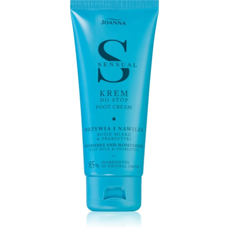 Joanna Sensual Foot Cream Хидратиращ и подхранващ крем за крака Goat Milk & Prebiotics 100 гр.