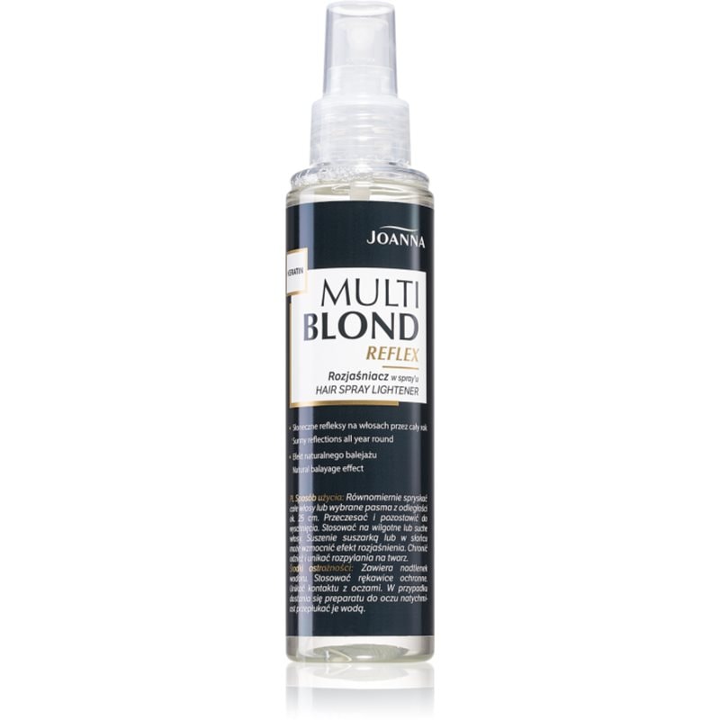 Joanna Multi Blond Reflex изсветляващ флуид в спрей - Грижа за коса - Сравни цени от 1 магазин с безплатна доставка