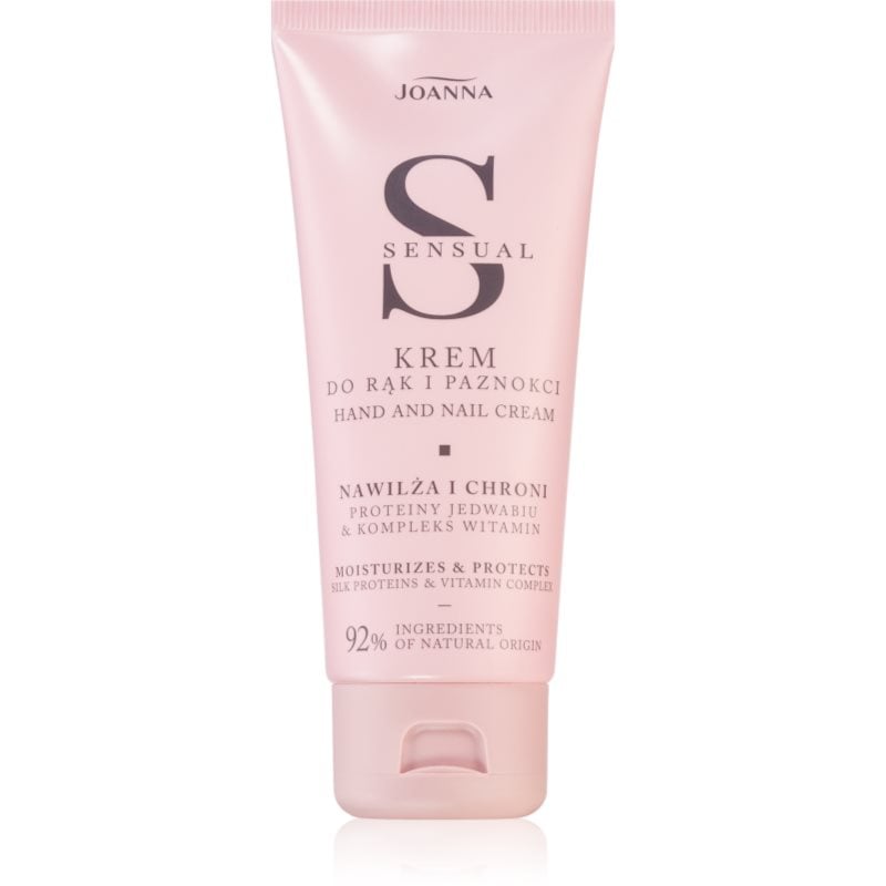 Joanna Sensual хидратиращ и защитен крем за ръце Silk Proteins & Vitamin Complex