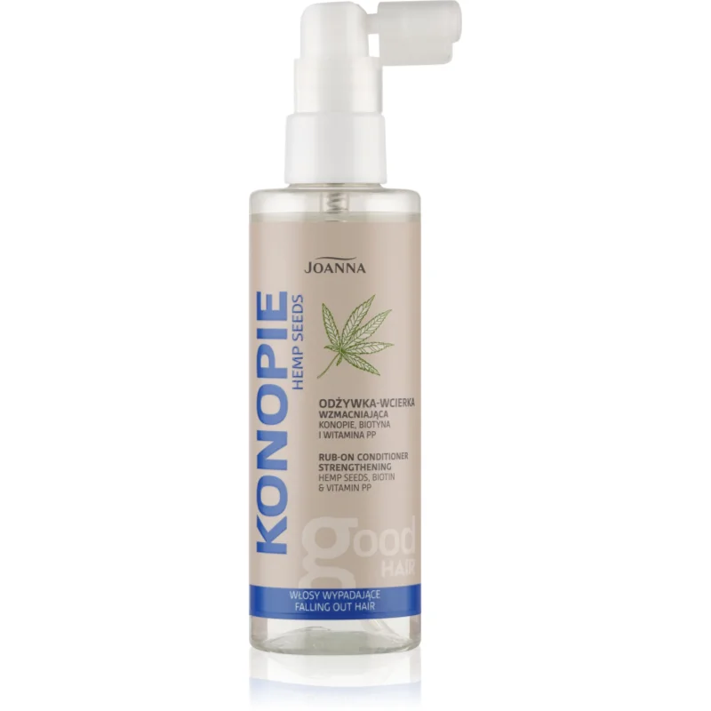 Joanna Cannabis Seed Rub - On Conditioner балсам под формата на спрей против косопад - Грижа за коса - Сравни цени от 1 магазин с безплатна доставка
