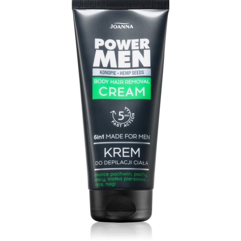 Joanna Power Men Body Hair Removal крем за депилация за мъже - Грижа за тяло - Сравни цени от 1 магазин с безплатна доставка
