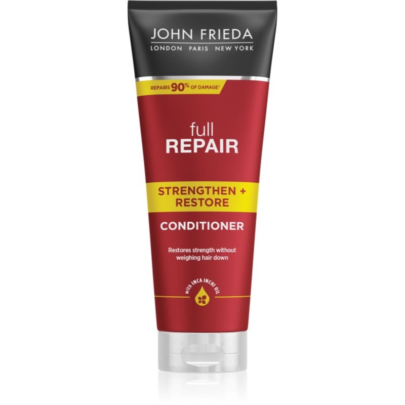 John Frieda Full Repair Strengthen+Restore подсилващ балсам с регенериращ ефект - Грижа за коса - Сравни цени от 1 магазин с безплатна доставка