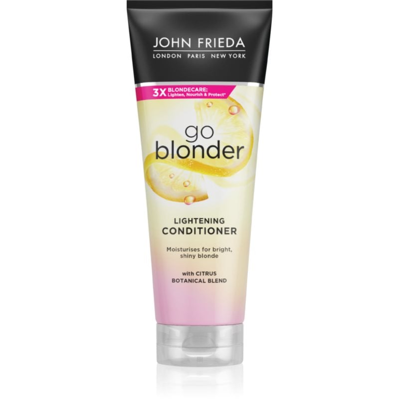 John Frieda Sheer Blonde Go Blonder изсветляващ балсам за руса коса