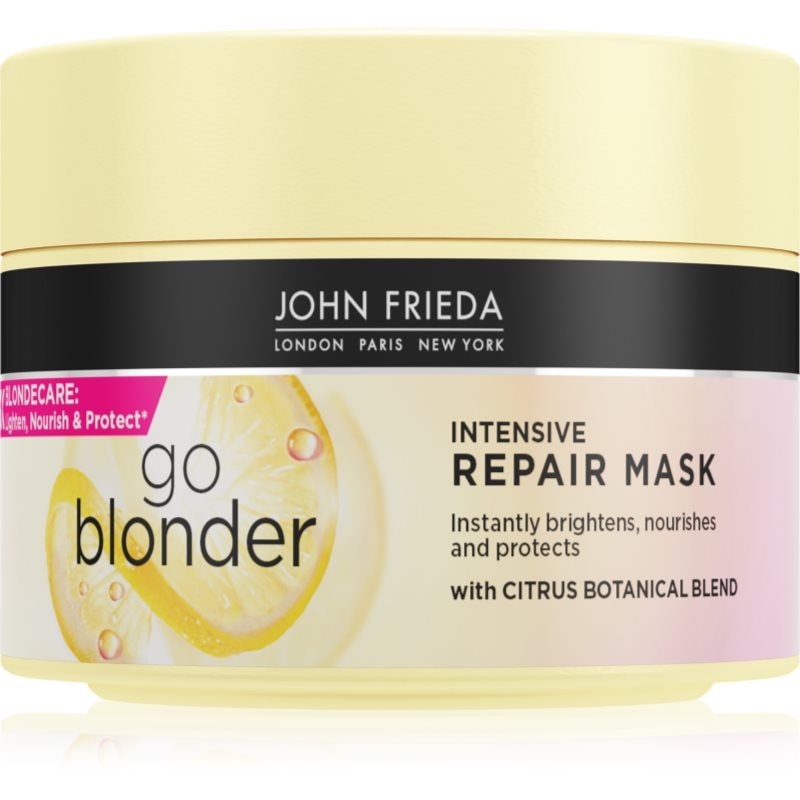John Frieda John Frieda Go Blonder Intensive Repair Mask интензивна регенерираща маска - Унисекс парфюм 250мл - Сравни цени от 1 магазин с безплатна доставка