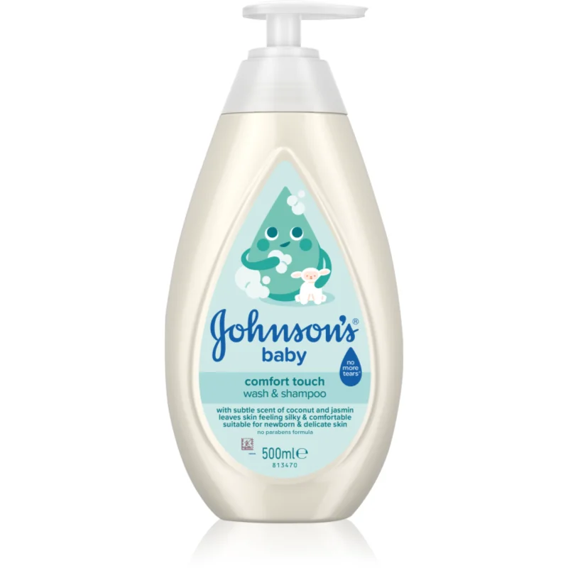 Johnson's® Cottontouch пяна за вана и миещ гел 2 в 1 за деца