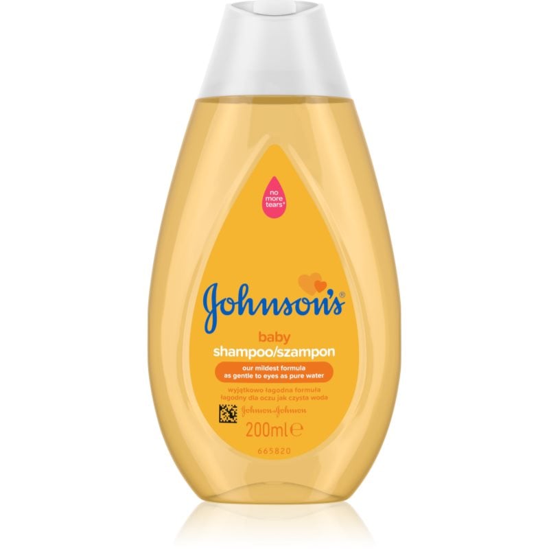 Johnson's® Wash and Bath изключително нежен шампоан за деца от раждането им