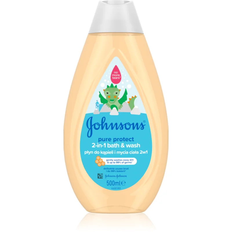 Johnson's® Wash and Bath Гел за душ и вана за деца 2в1