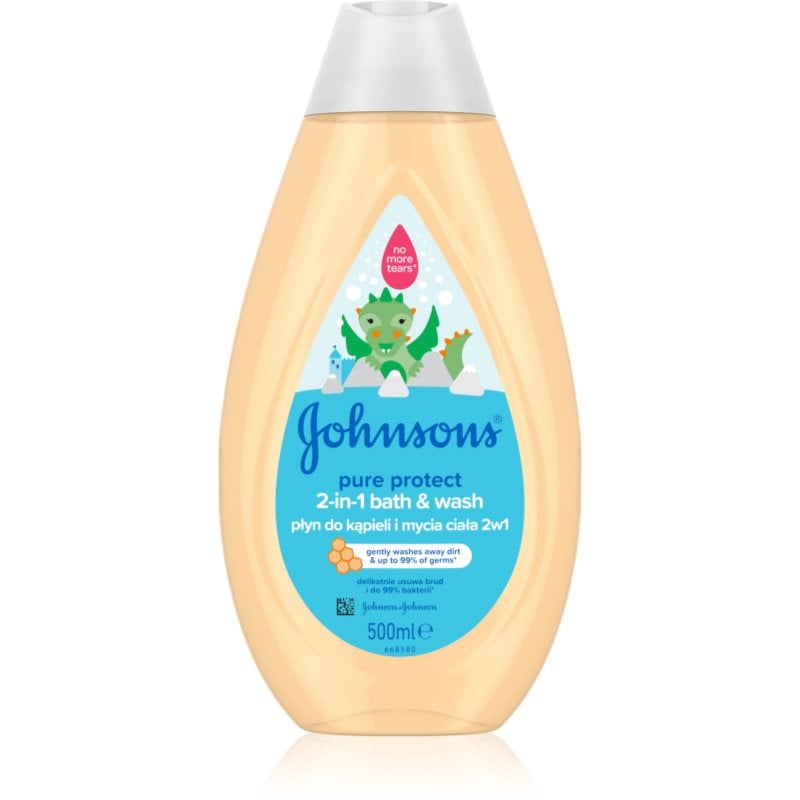 Johnson's® Wash and Bath Гел за душ и вана за деца 2в1