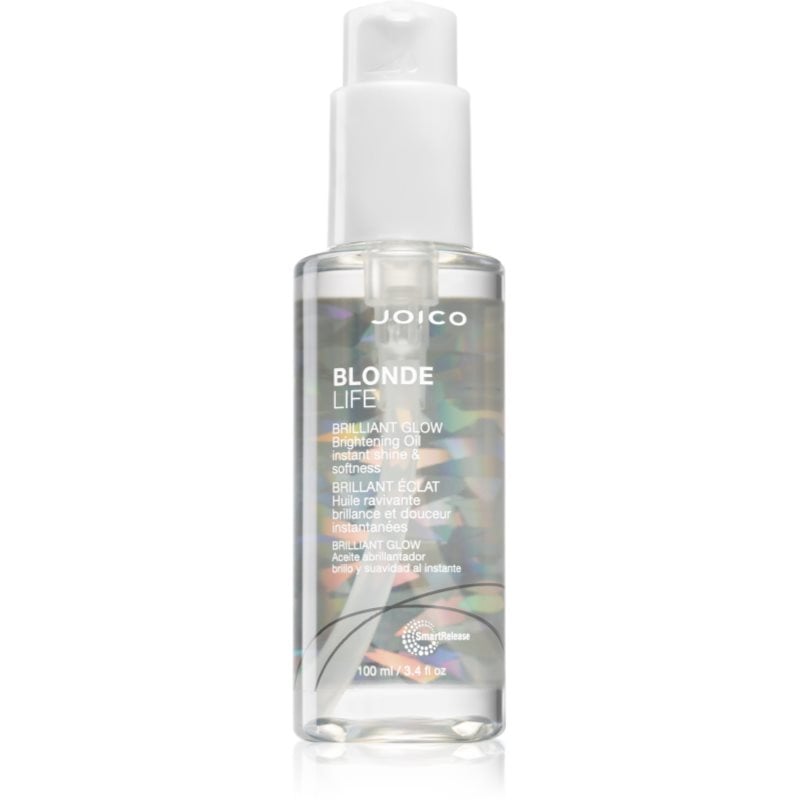Joico Blonde Life Brilliant Glow озаряващо олио за блонд коса и коса с кичури