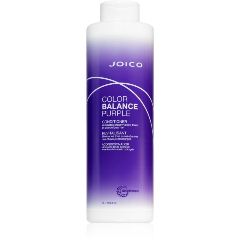 Joico Joico Color Balance Purple Condicioner лилав балсам неутрализиращ жълтеникавите оттенъци - Унисекс парфюм 1000мл - Сравни цени от 1 магазин с безплатна доставка