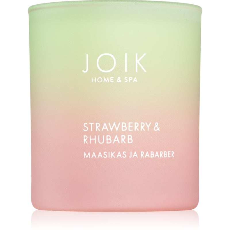 JOIK Home & Spa Strawberry & Rhubarb ароматна свещ 150 гр.