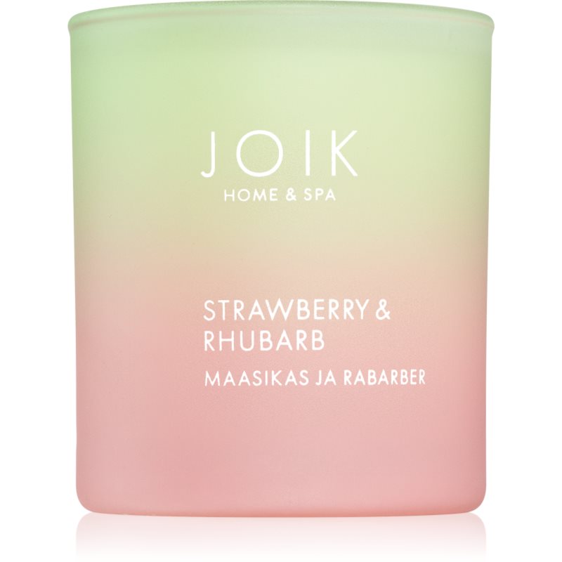 JOIK Home & Spa Strawberry & Rhubarb ароматна свещ 150 гр. - Аромат - Сравни цени от 1 магазин с безплатна доставка