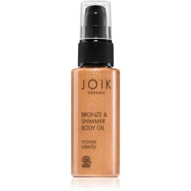 JOIK Organic Bronze & Shimmer блестящо бронзиращо олио