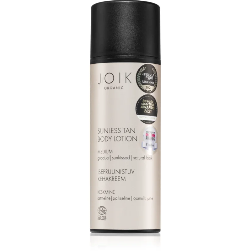 JOIK Organic Sunless Tan автобронзант мляко за тяло Medium - Грижа за тяло - Сравни цени от 1 магазин с безплатна доставка