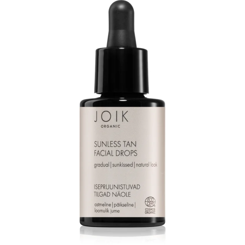 JOIK Organic Sunless Tan автобронзантни капки за лице