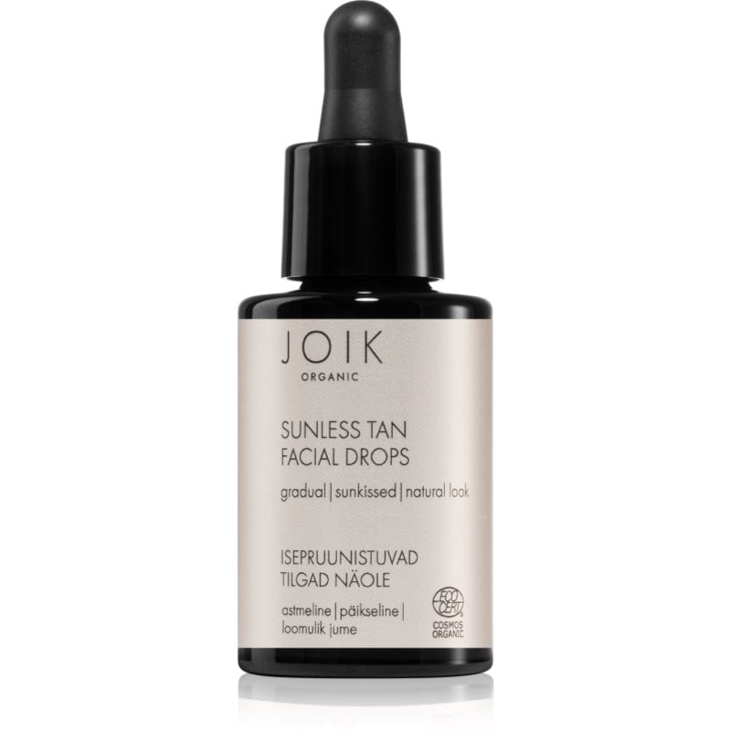 JOIK Organic Sunless Tan автобронзантни капки за лице