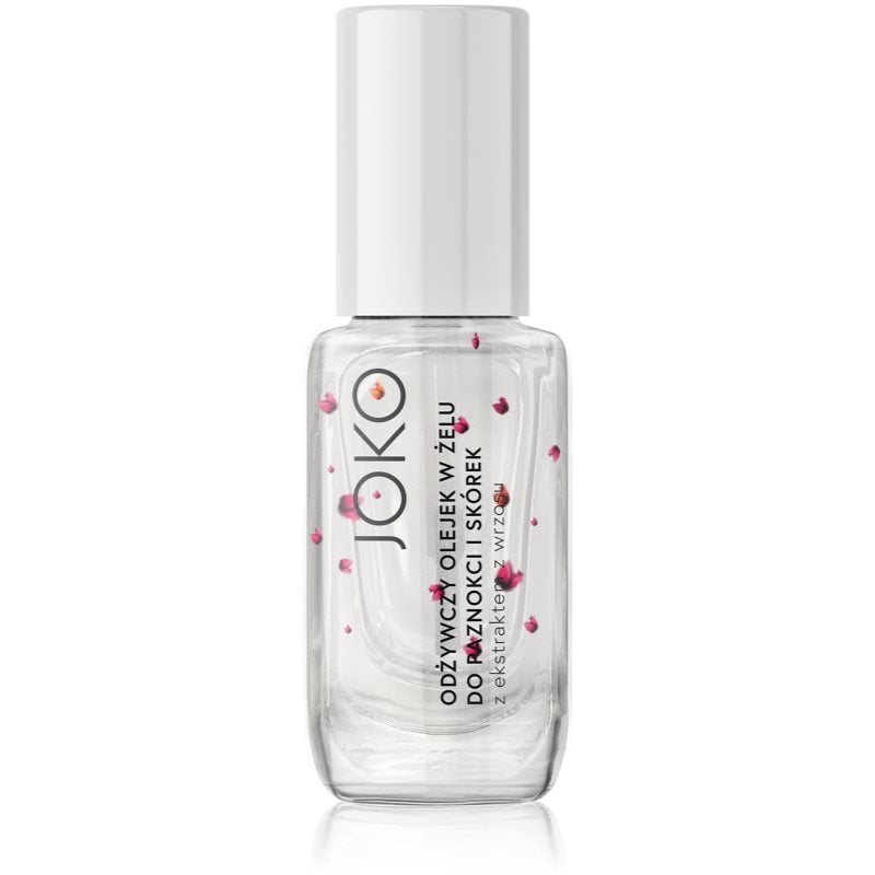 JOKO Nail & Cuticles Nourishing Jelly Oil подхранващо масло за нокти и кожичките около ноктите