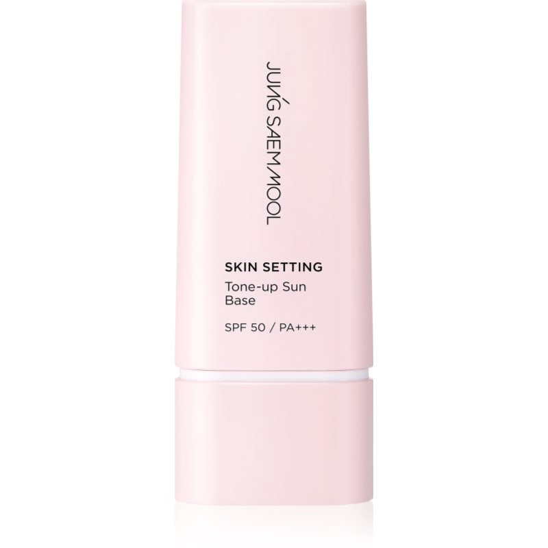 JUNG SAEM MOOL Skin Setting Tone-up Sun Base SPF50+ тонираща основа под фон дьо тен за сияен вид на кожата SPF 50+