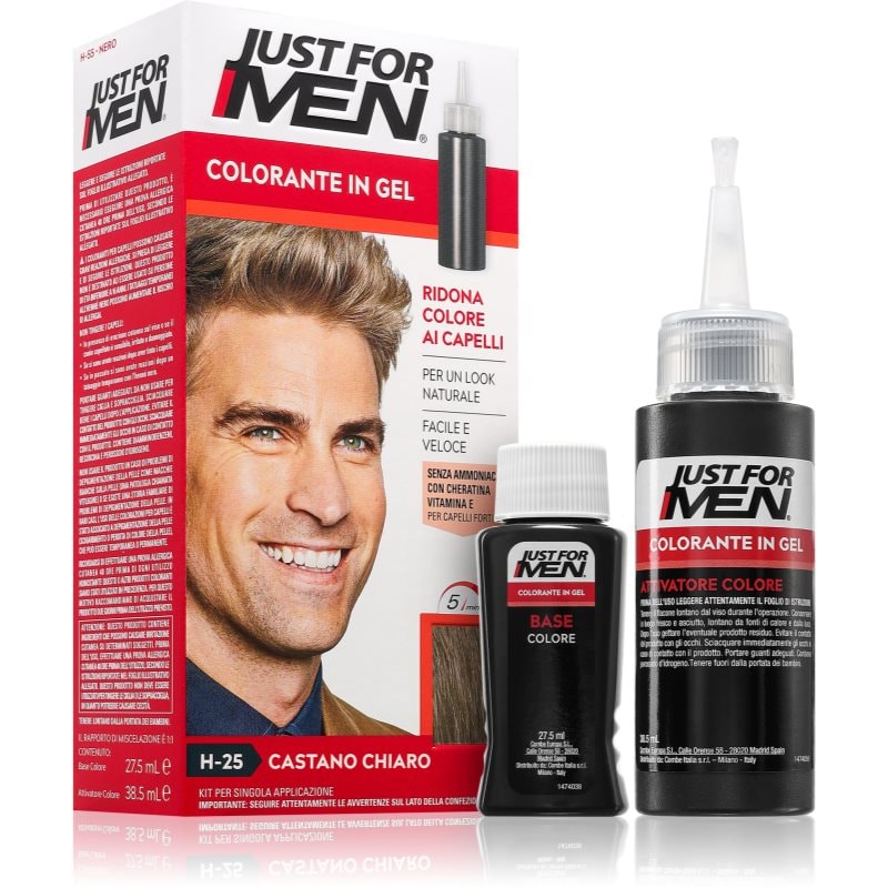 Just for Men Color Kit тонираща боя за коса за мъже - Грижа за коса - Сравни цени от 1 магазин с безплатна доставка