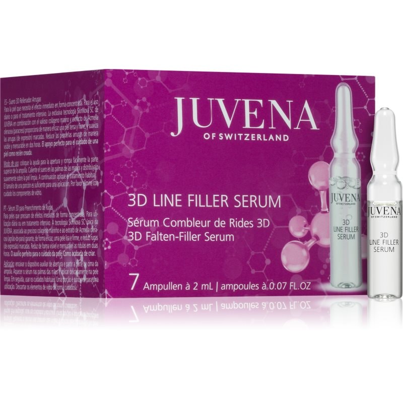 Juvena Specialists 3D Line Filler Serum 7-дневна терапия против бръчки в ампули 7x - Грижа за лице - Сравни цени от 1 магазин с безплатна доставка