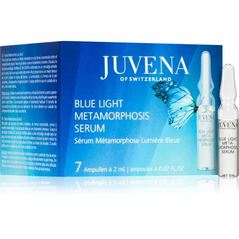 Juvena Specialists Blue Light Serum 7-дневна терапия против бръчки 7x - Грижа за лице - Сравни цени от 1 магазин с безплатна доставка