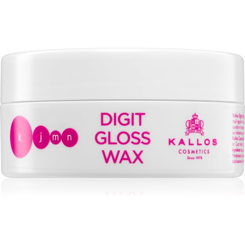 Kallos KJMN Professional Digit Gloss Wax восък за оформяне за блясък и мекота на косата - Грижа за коса - Сравни цени от 1 магазин с безплатна доставка