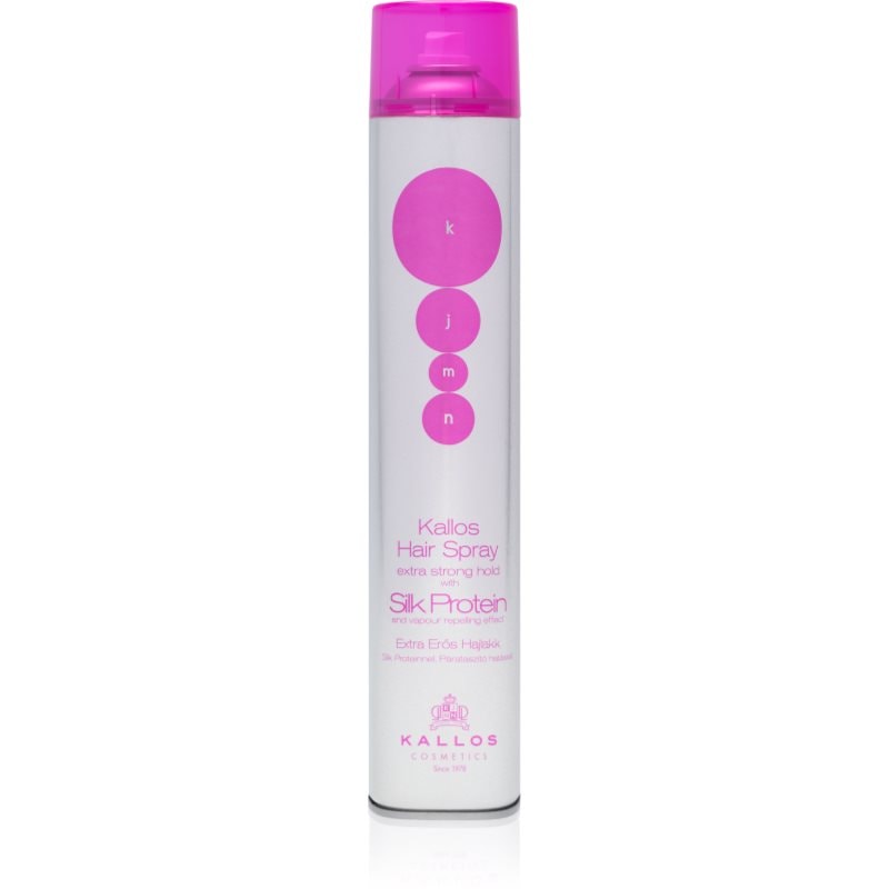 Kallos KJMN Professional Hair Spray лак за коса екстра силна фиксация - Грижа за коса - Сравни цени от 1 магазин с безплатна доставка