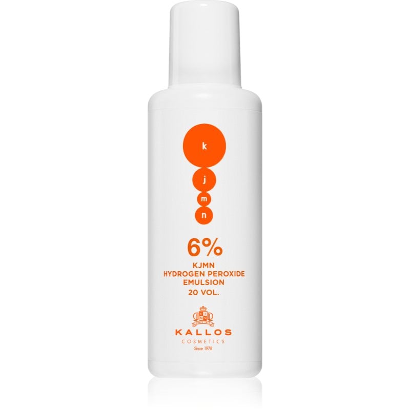 Kallos KJMN Professional Hydrogen Peroxide активираща емулсия 6 % 20 vol. за професионална употреба